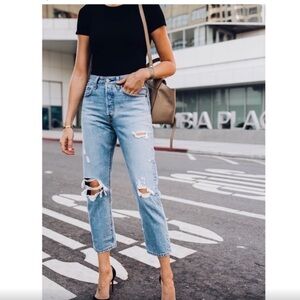 Free People Levi’s wedgie straight jeans size 25